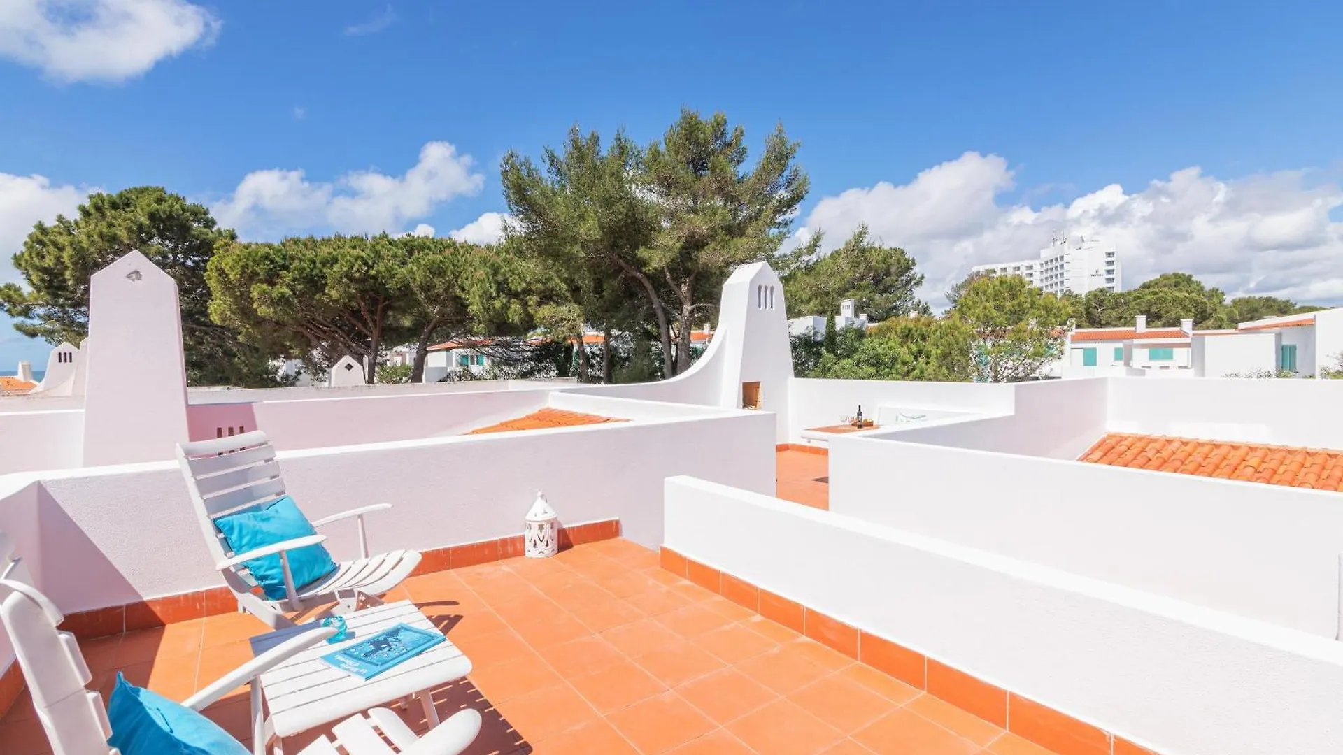 알보르 Casa Azul Prainha - Silhueta Citadina 빌라
