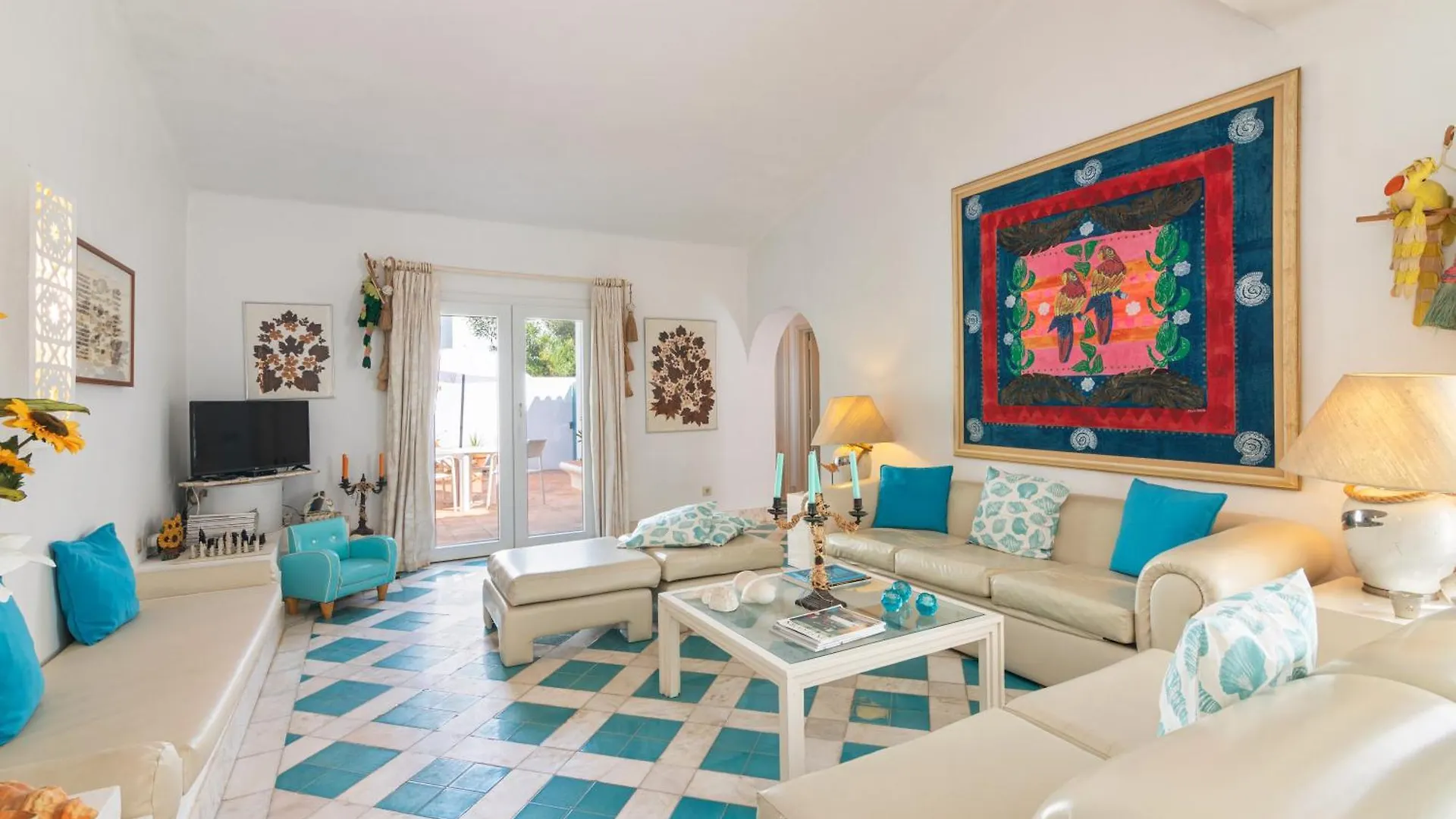 알보르 Casa Azul Prainha - Silhueta Citadina 빌라