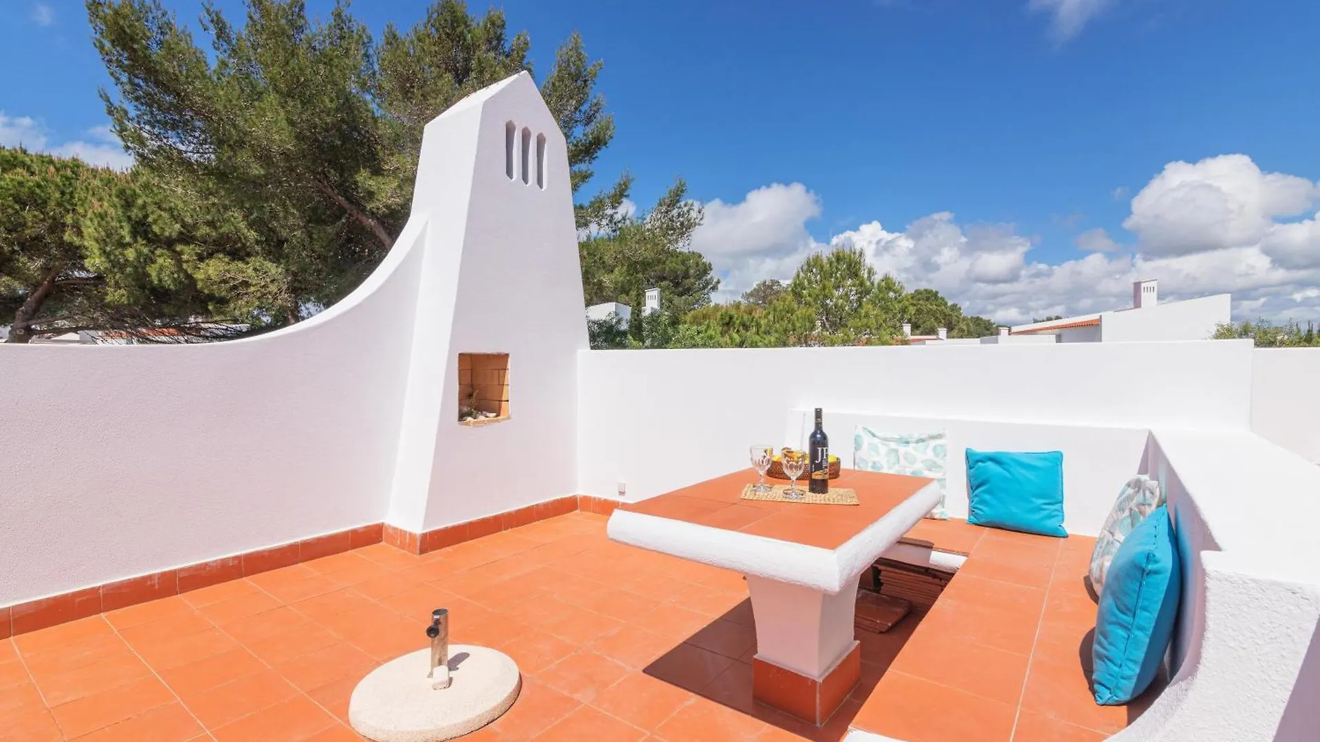 알보르 Casa Azul Prainha - Silhueta Citadina 빌라